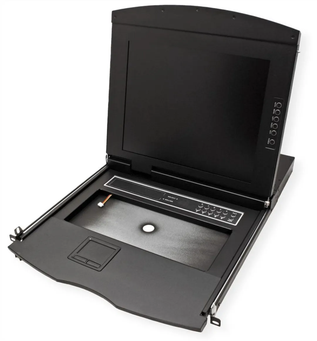 Value 26.99.0163 KVM-switch 8-poorts - 19" TFT VGA/USB - Zwart - afbeelding 4 van 6