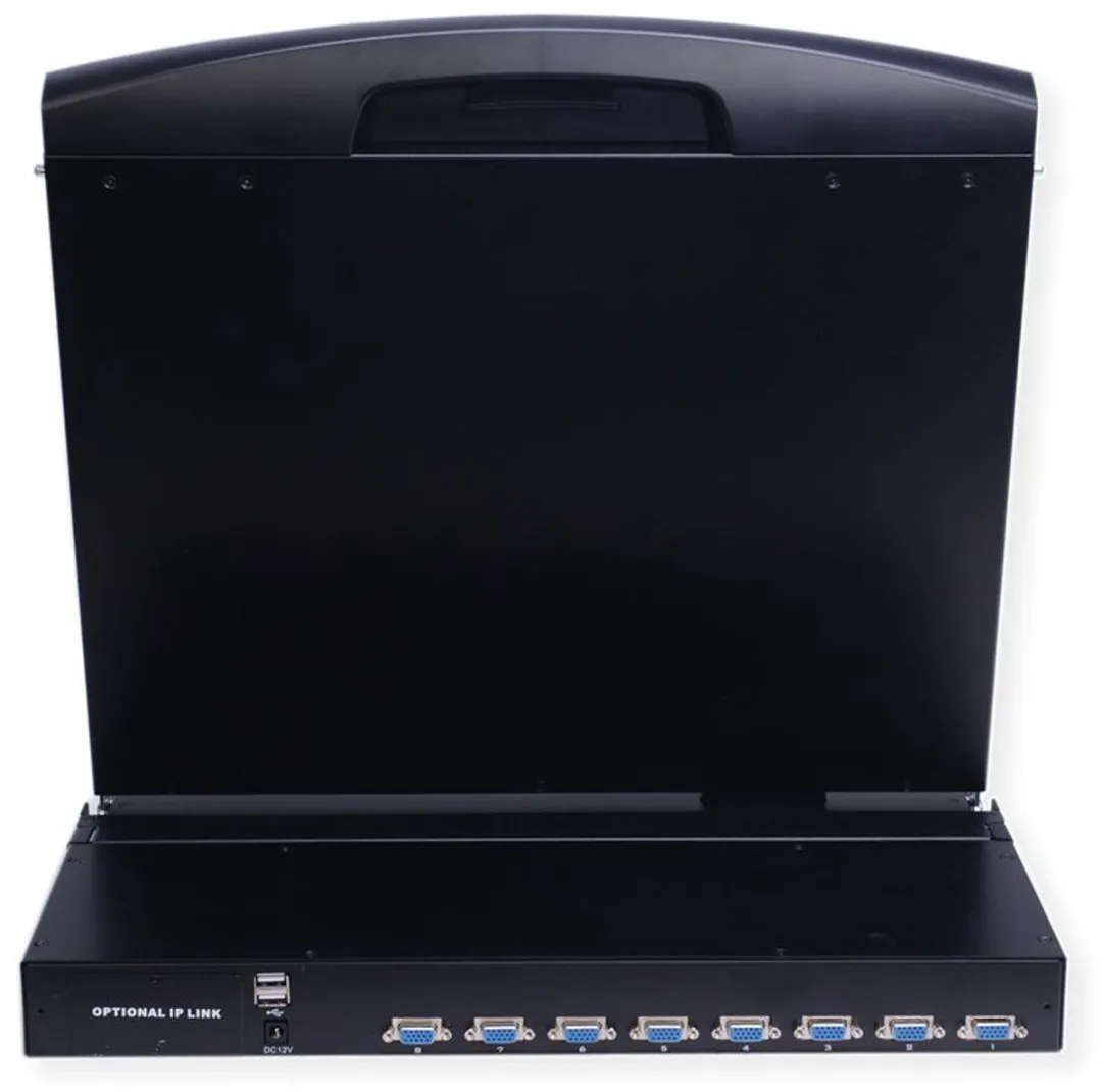 Value 26.99.0163 KVM-switch 8-poorts - 19" TFT VGA/USB - Zwart - afbeelding 6 van 6