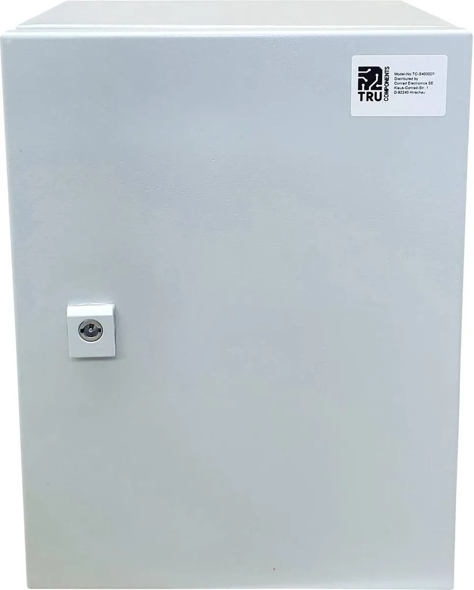 Tru Components TC-S403020 Schakelkast 300x400x200mm Lichtgrijs