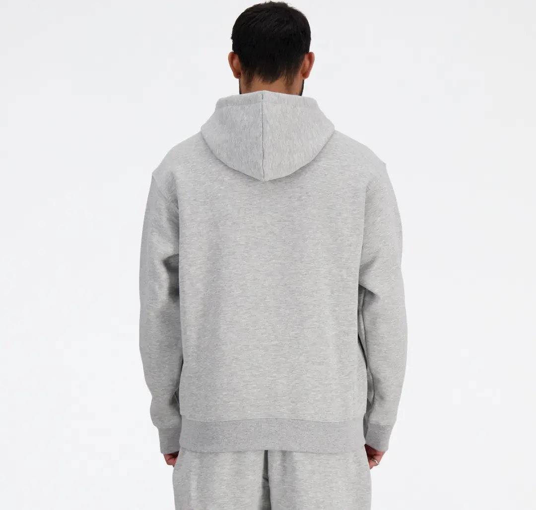 New Balance Sport Essentials Fleece Hoodie - Atletic Grey - afbeelding 2 van 5