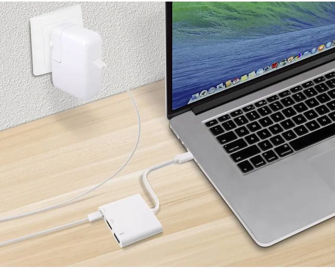 Renkforce RF-4366444 USB-C naar HDMI Adapter - USB 3.0 Wit
