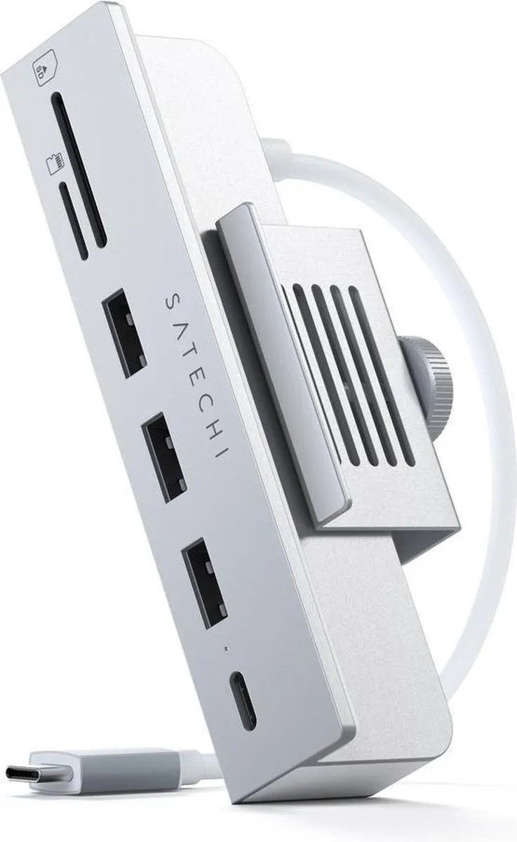 Satechi ST-UCICHS USB-C Clamp Hub iMac 24
