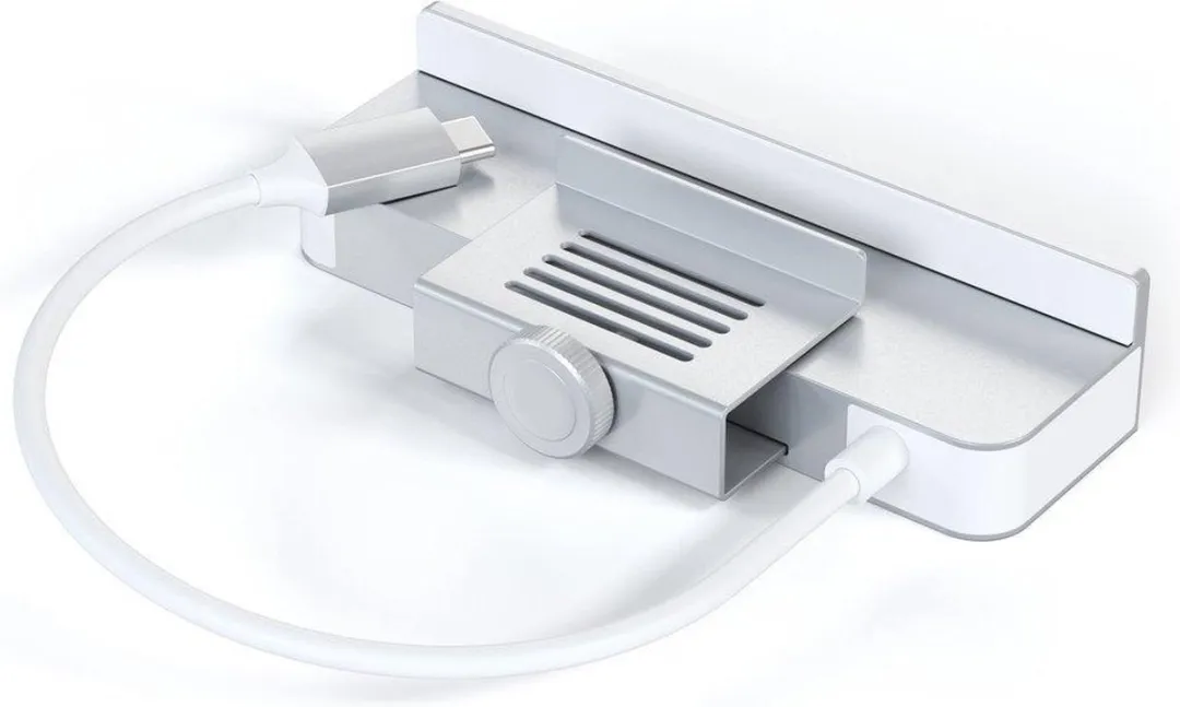 Satechi ST-UCICHS USB-C Clamp Hub iMac 24 - Grijs