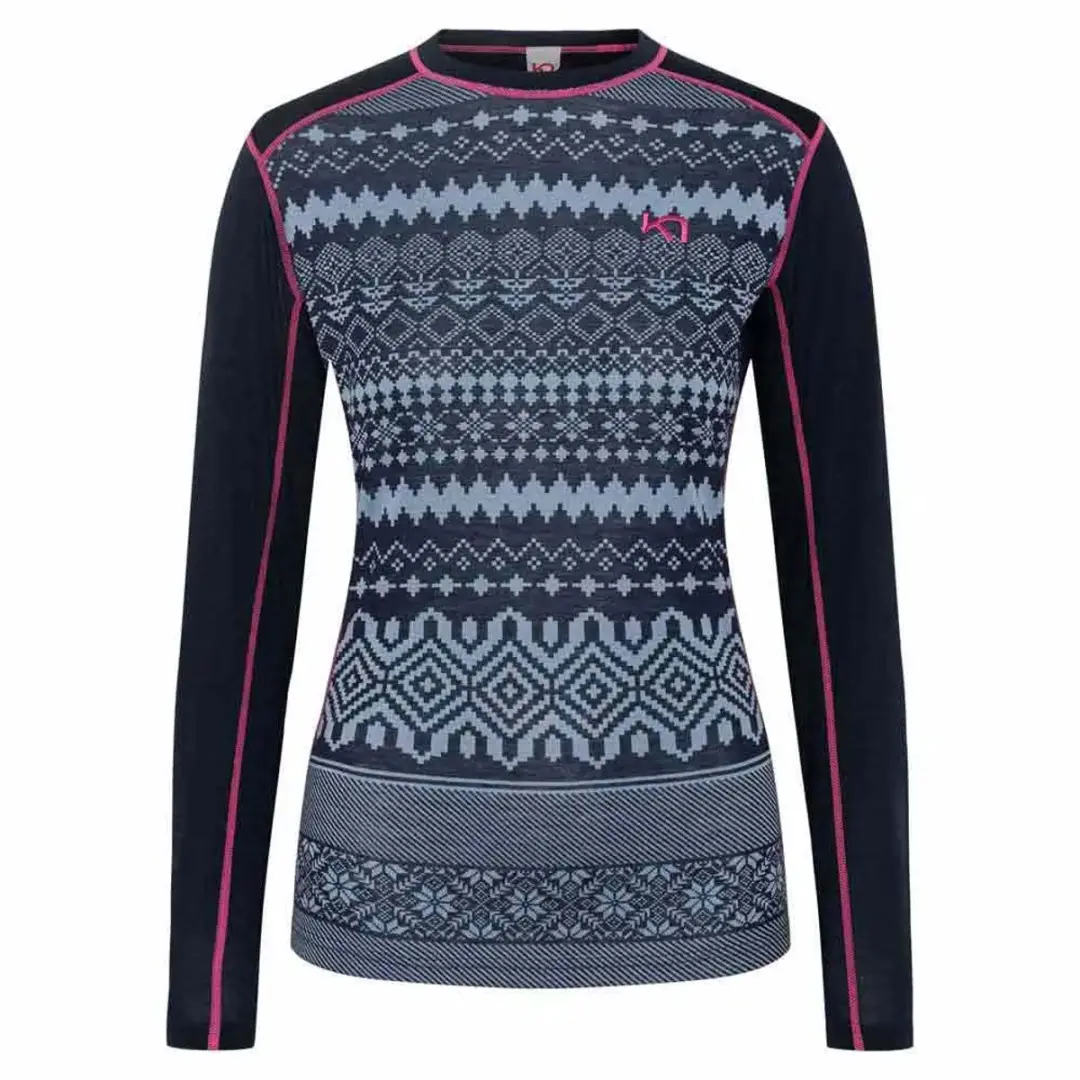 Kari Traa Live Damesonderhemd - Dark Navy Blue - M - afbeelding 3 van 4