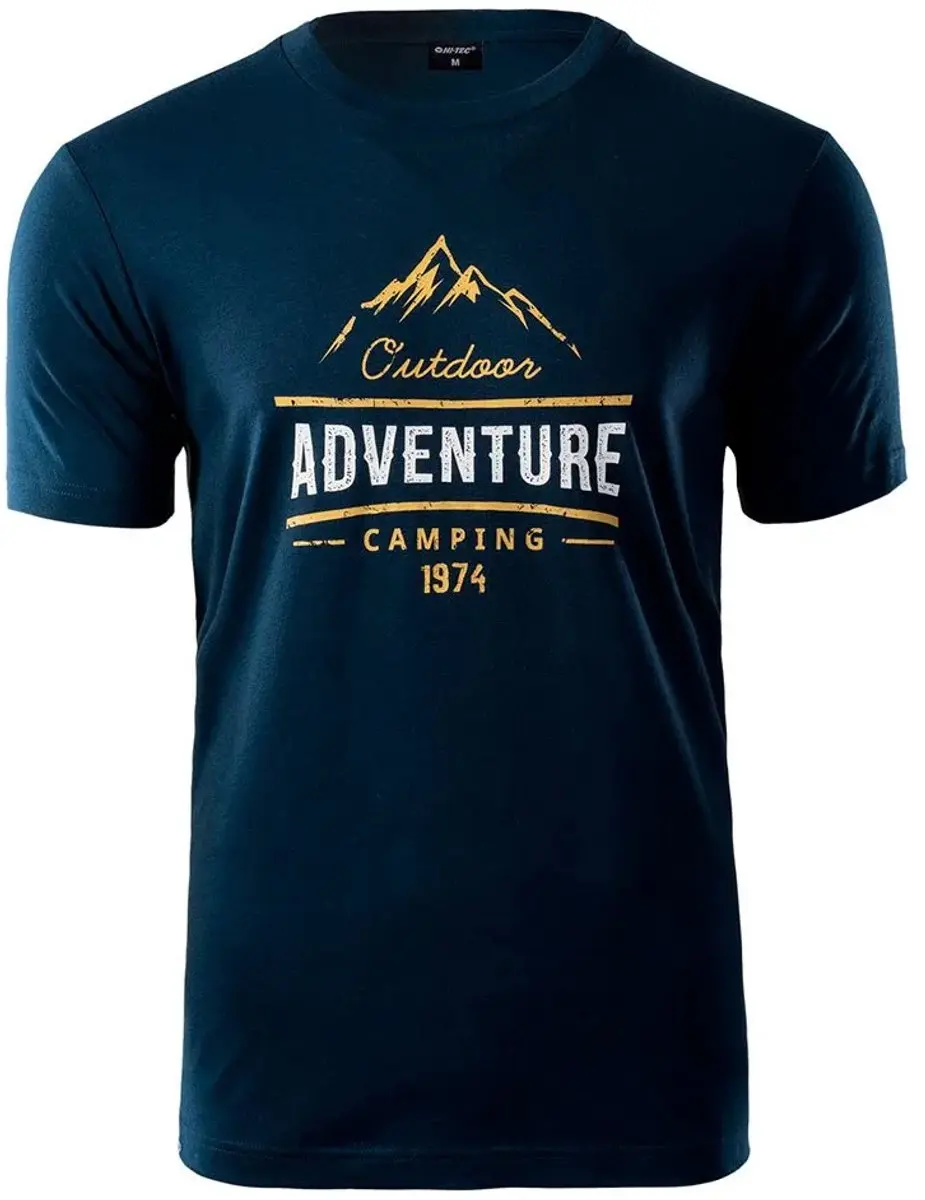 Hi-tec Lore T-shirt Met Korte Mouwen Blauw 2XL Man