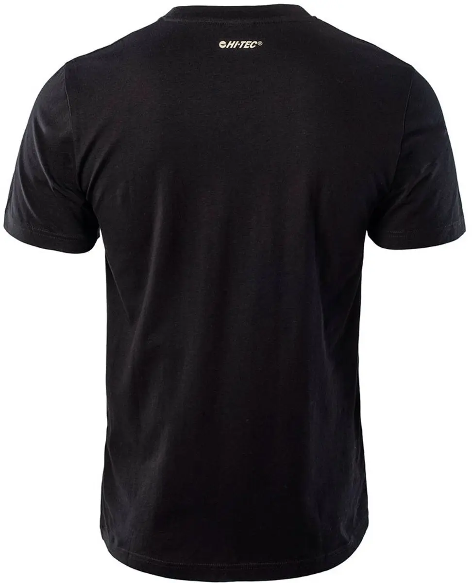 Hi-Tec Zergo Heren T-shirt - Zwart - L - afbeelding 2 van 6