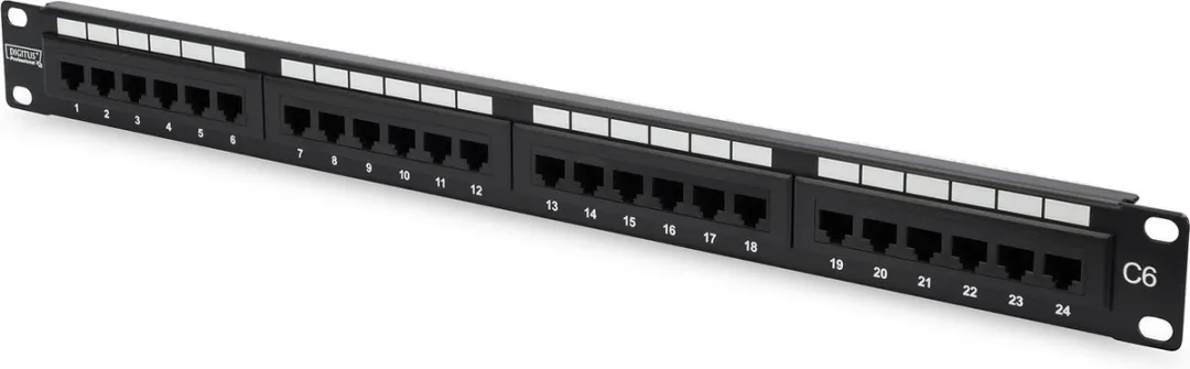 Digitus DN-91624U CAT6 Patch Panel 24-Ports