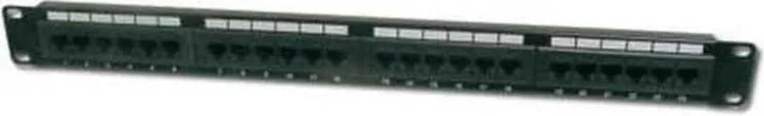 Digitus DN-91624U CAT6 Patch Panel 24-Ports - Zwart