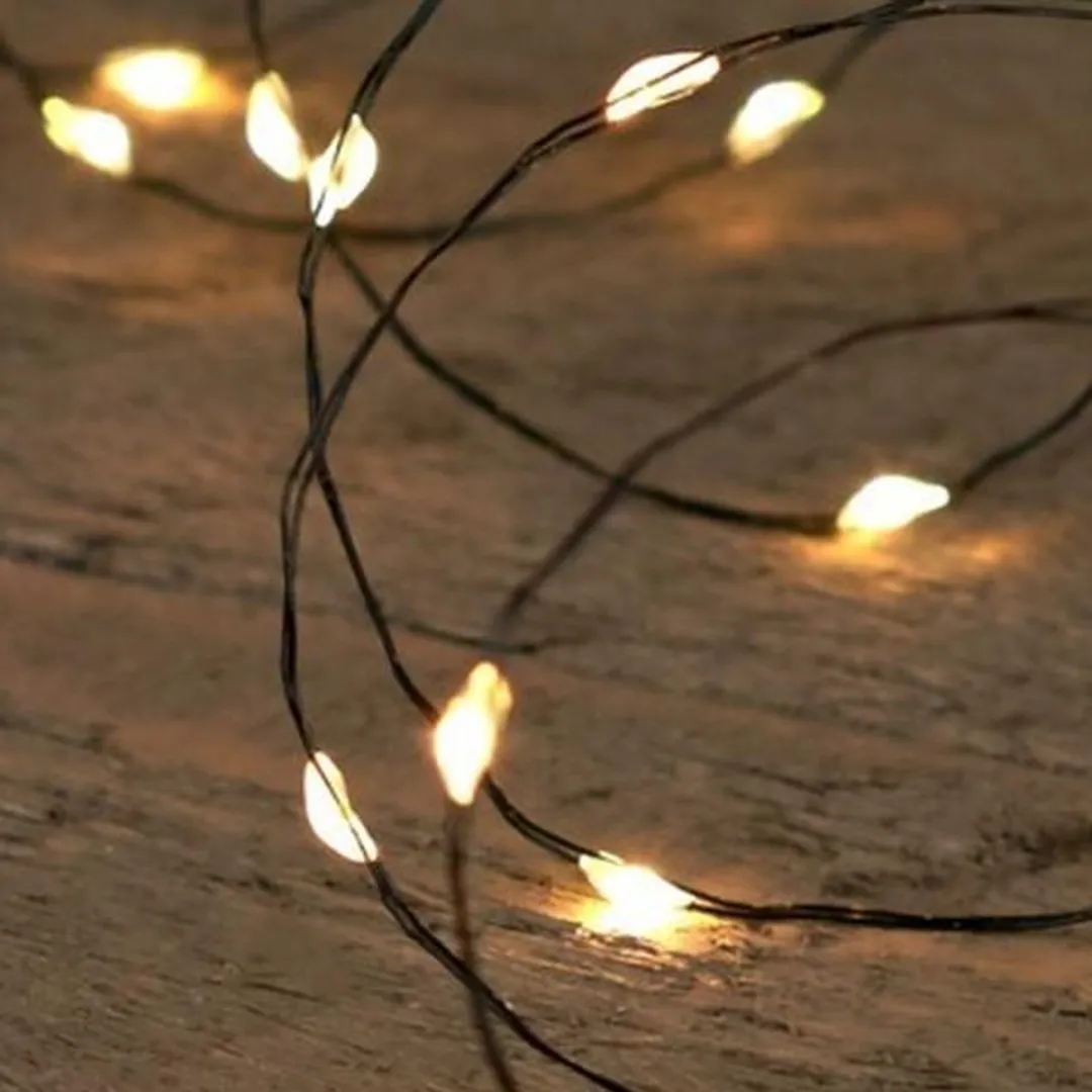 Anna's Collection Draadverlichting 20 LED Warm Wit 100cm