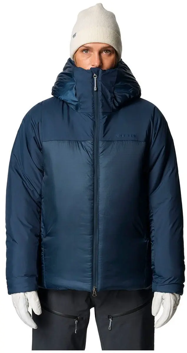 Houdini Double Dunfri Jas Blauw L Vrouw