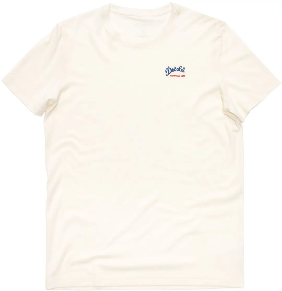 Devold Of Norway Script T-shirt Met Korte Mouwen Wit XL Man