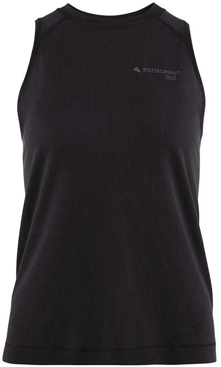 KlÄttermusen Groa Mouwloos T-shirt Zwart XL Vrouw