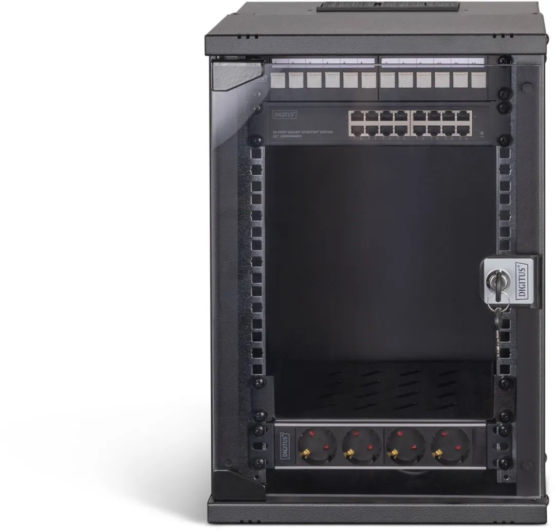 Digitus DN-49103-SET Rack 9U Wandrek - Zwart