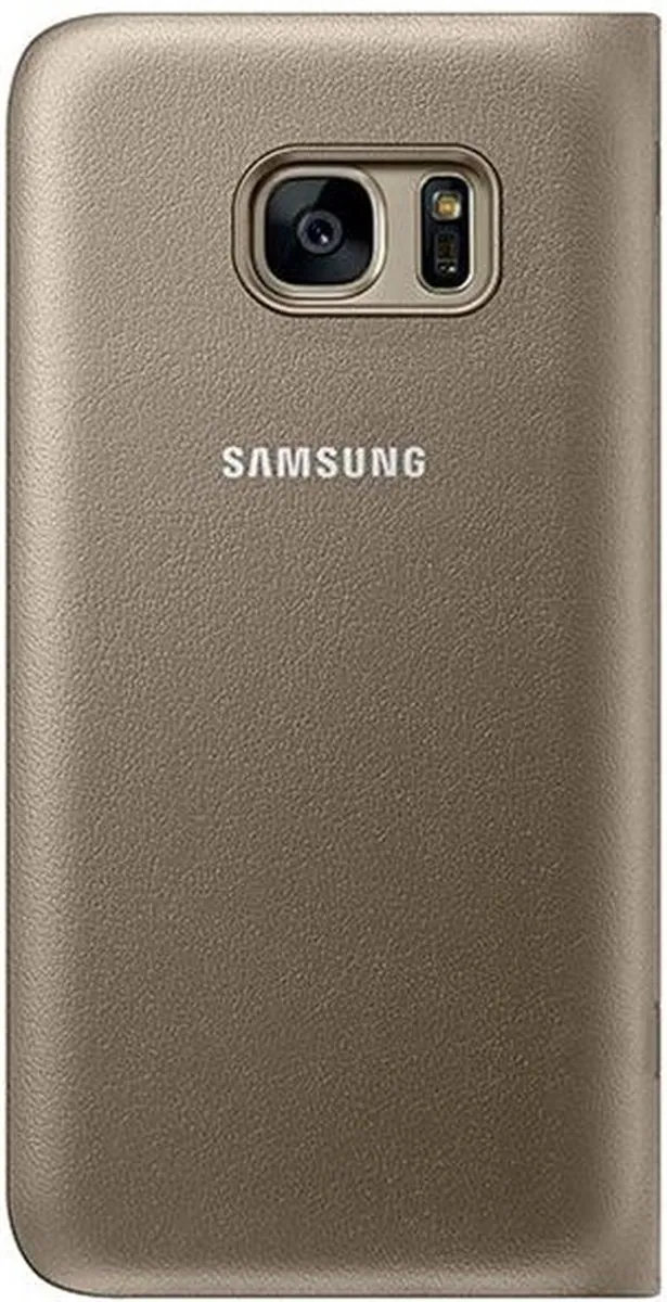 Samsung EF-NG935PFEGWW Flip Cover LED - Goud - afbeelding 4 van 6