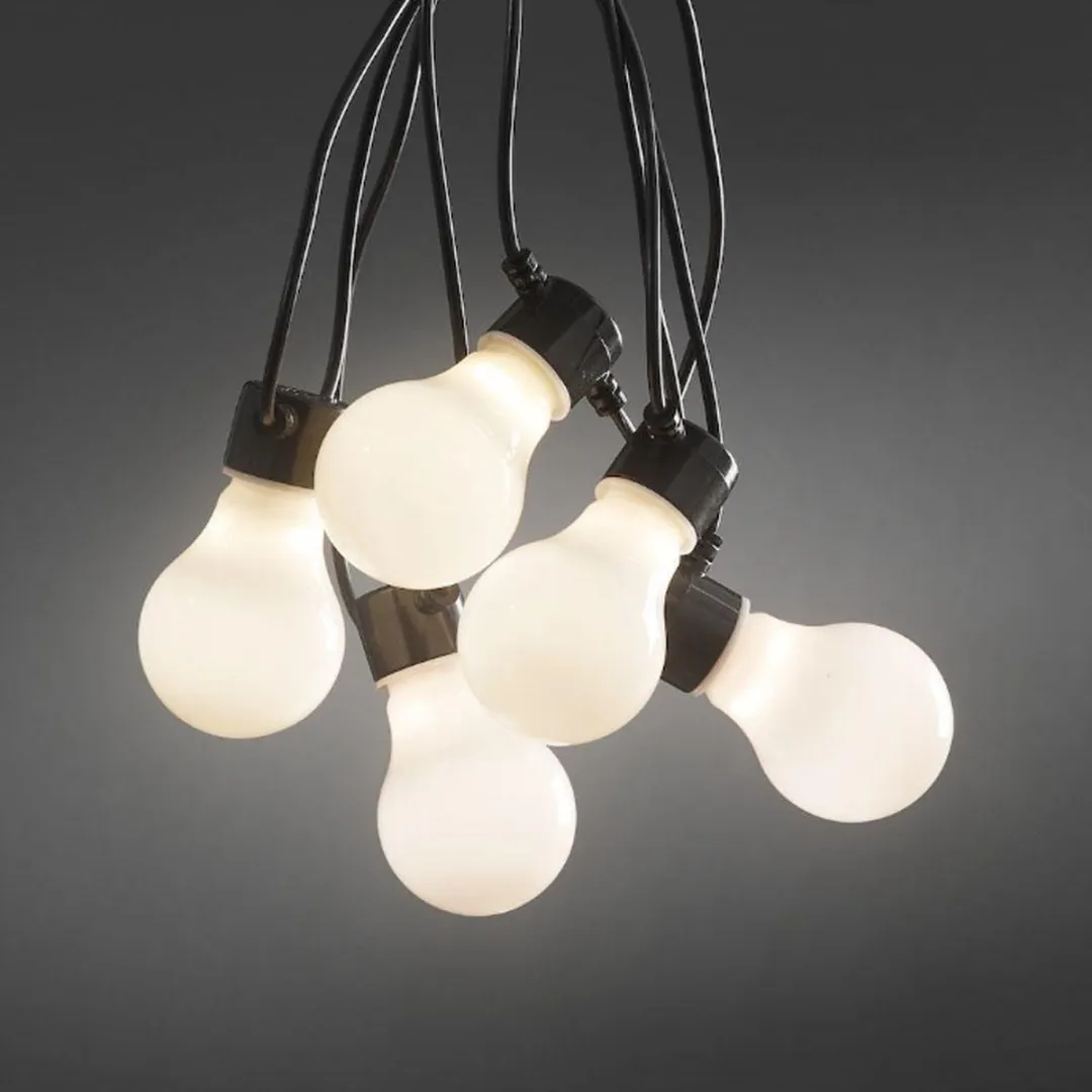 Konstsmide 2388 Snoerverlichting - 10x80 LED 450cm 24V Warmwit