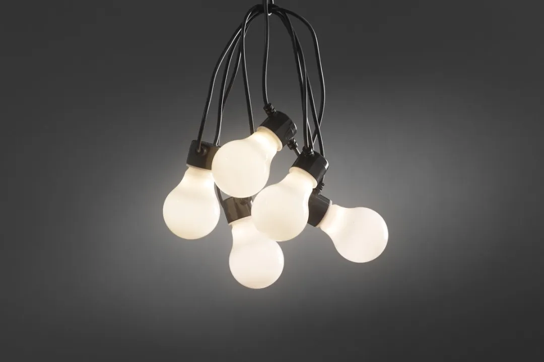 Konstsmide 2388 Snoerverlichting - 10x80 LED 450cm 24V Warmwit