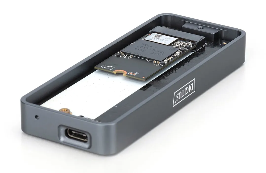 Digitus DA-71157 M.2 NVMe Extern Geheugenhuis - 20 Gbps - Grijs - afbeelding 6 van 6