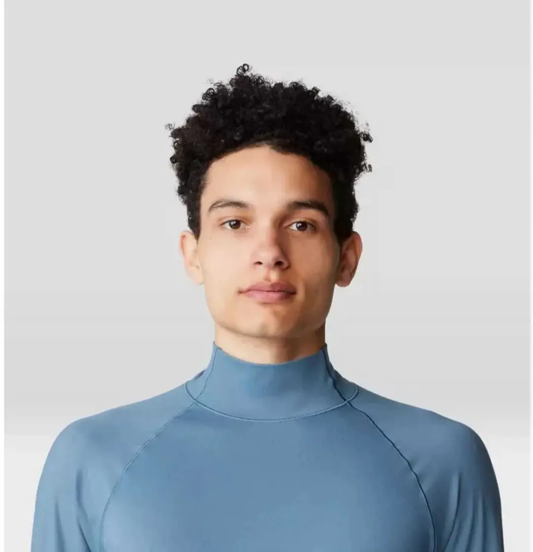 Mountain Hardwear Butter Lange Mouwen - Adriatic Blue - afbeelding 6 van 6