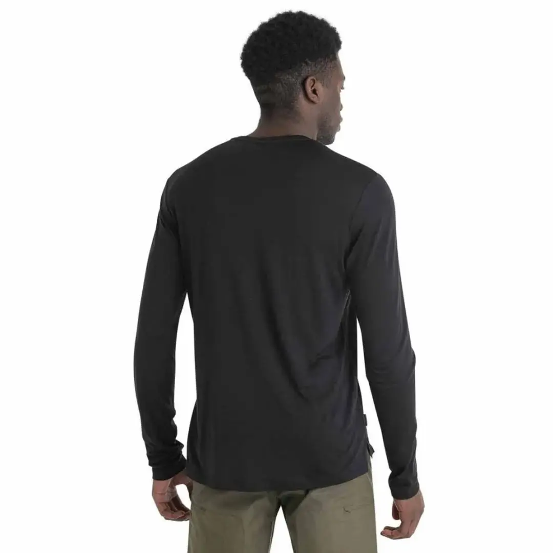 Icebreaker Merino 125 Cool-Lite Sphere III Longsleeve - Zwart XL - afbeelding 3 van 6