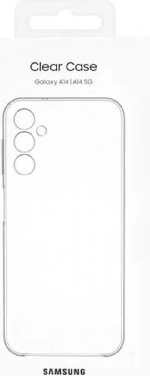 Samsung Galaxy A14 Soft Clear Hoesje - EF-QA146CTEGWW