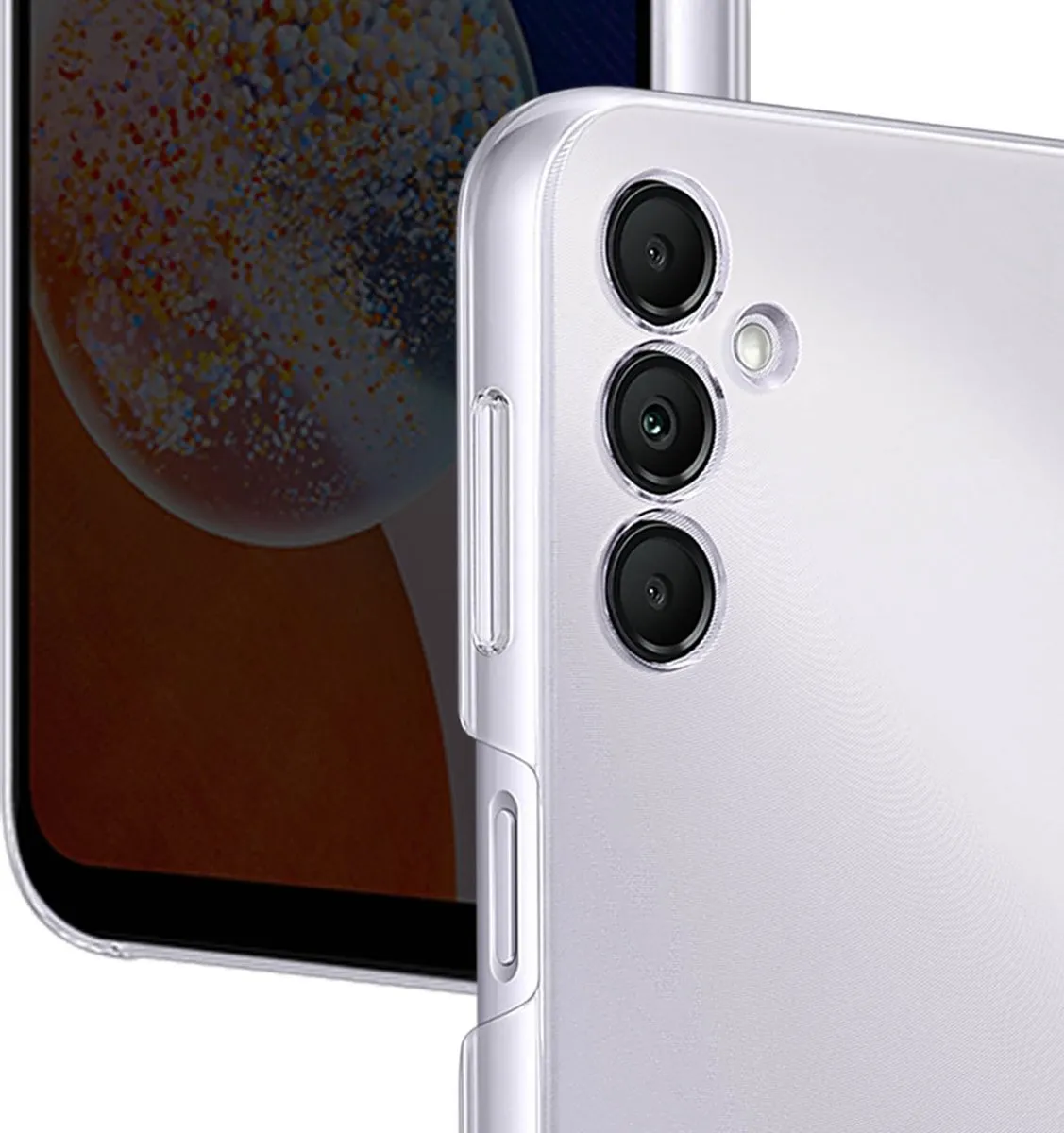 Samsung Galaxy A14 Soft Clear Hoesje - EF-QA146CTEGWW - afbeelding 6 van 6