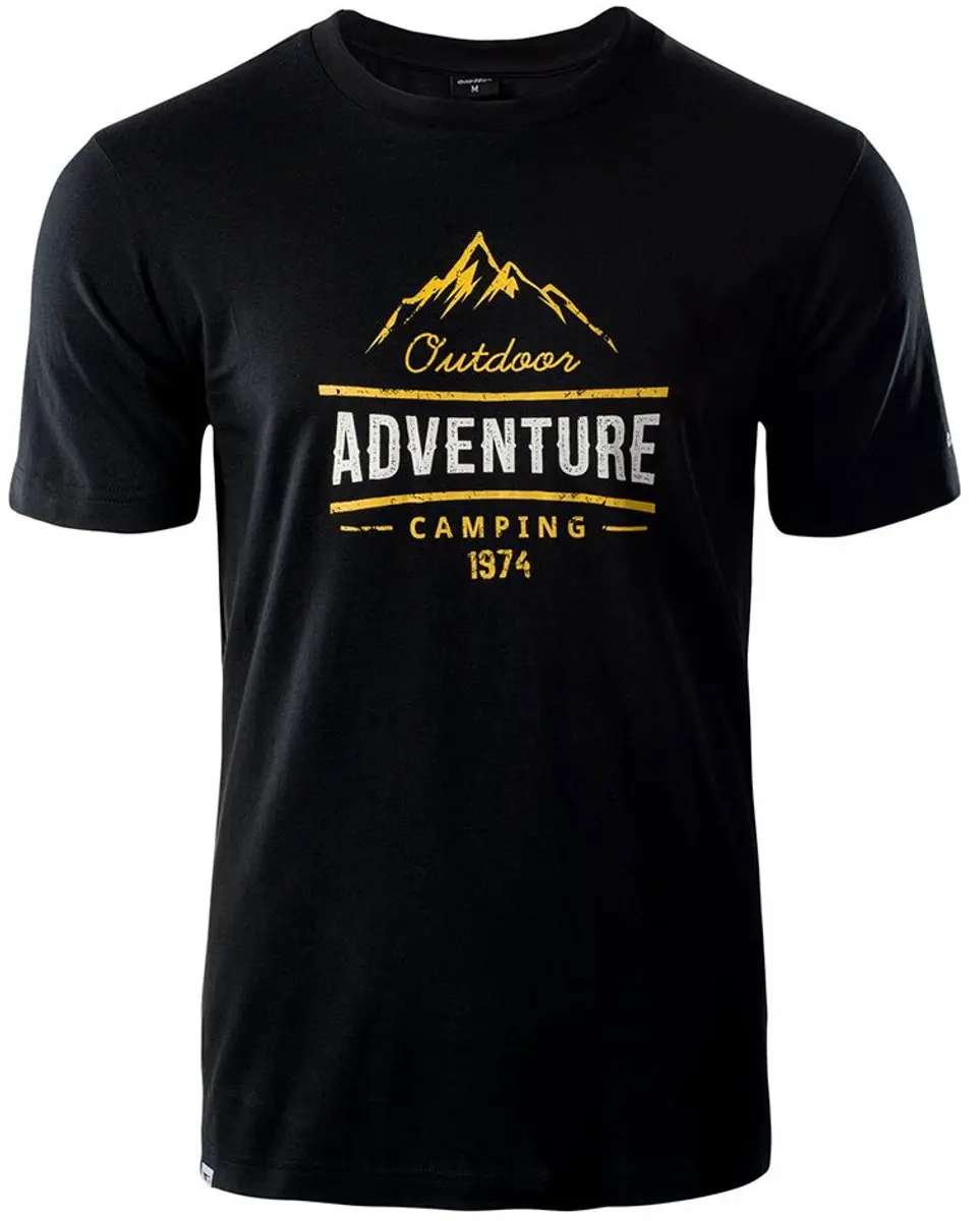 Hi-tec Lore T-shirt Met Korte Mouwen Zwart XL Man