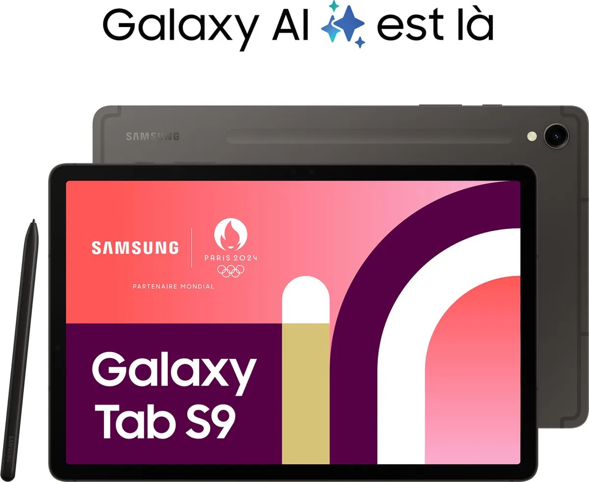 Samsung Galaxy Tab S9 SM-X710NZAEEUB - 256GB - Graphite