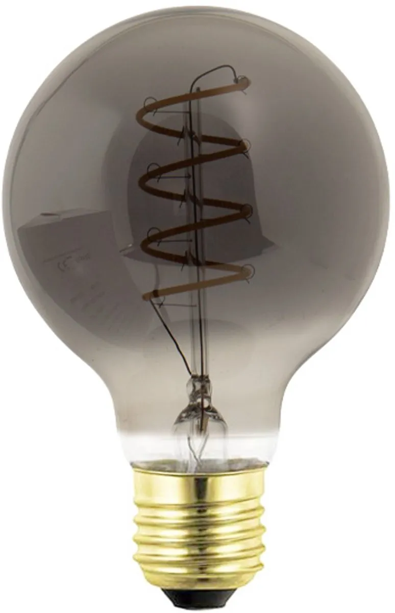 Lybardo E27 LED Lamp 3-pack - 3 Staps Dimbaar 1.8W 2500K Rookglas - afbeelding 6 van 6