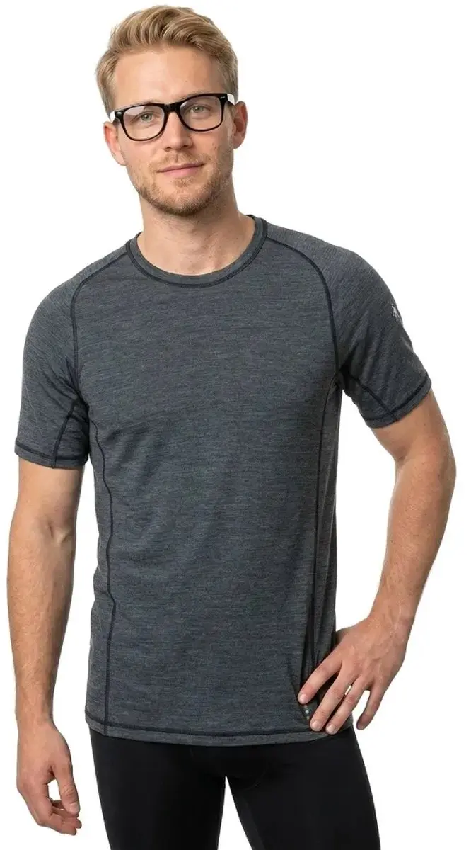 Smartwool Active Ultralite T-shirt - Charcoal Heather - XL - afbeelding 2 van 2