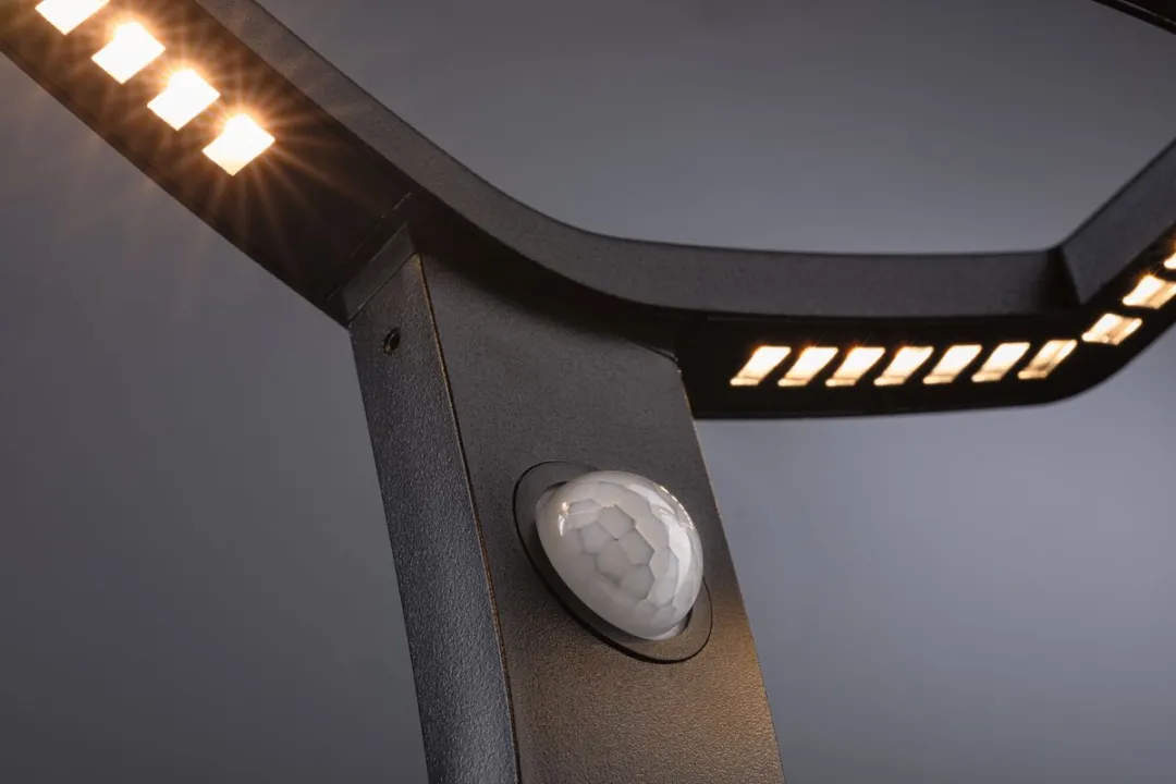 Paulmann Alara LED Bolderlamp Schemergestuurd - 10W 3000K 450lm Antraciet