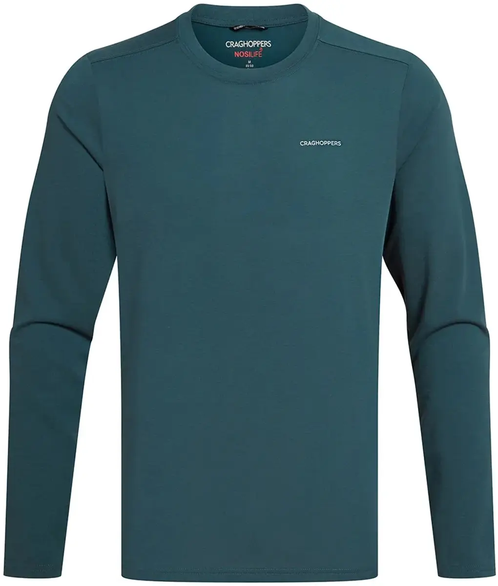 Craghoppers Nosilife Abel T-shirt met lange mouwen - Blauw M - afbeelding 5 van 6