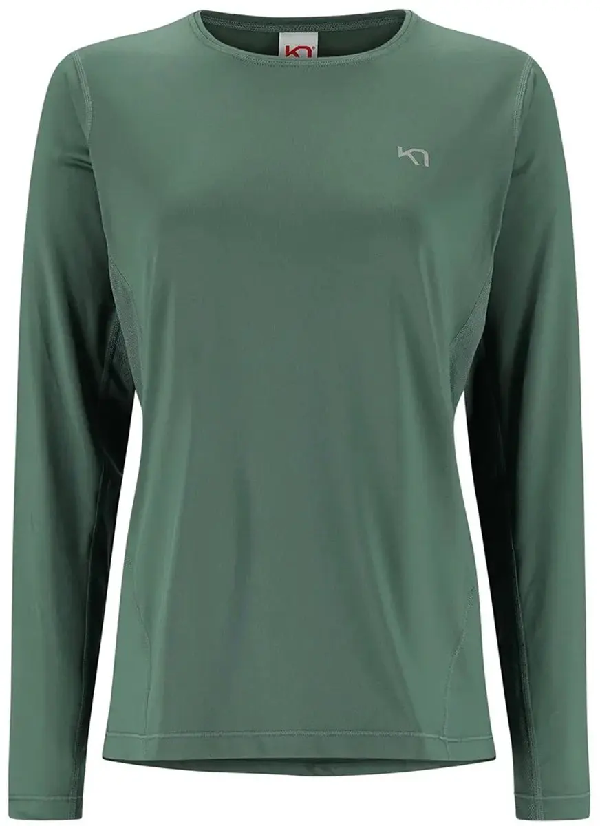 Kari Traa Nora 2.0 Dames T-shirt Met Lange Mouwen - Groen - afbeelding 3 van 4