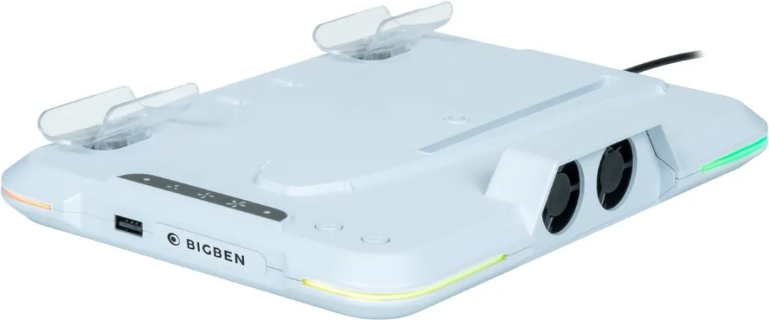 Nacon PS5 Slim Oplaadstation - Fan & Stand - Wit