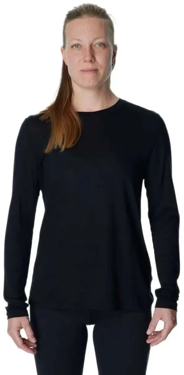 Houdini Tree T-shirt Met Lange Mouwen Zwart S Vrouw