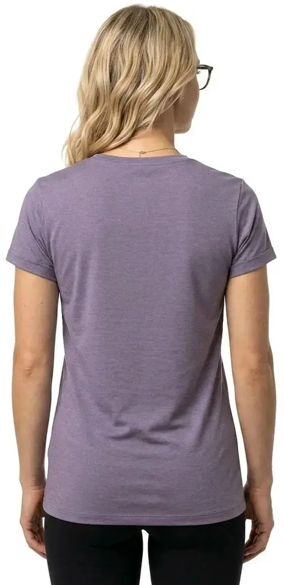 Haglöfs Ridge Hike Dames T-shirt - Purple Fog - S - afbeelding 3 van 4
