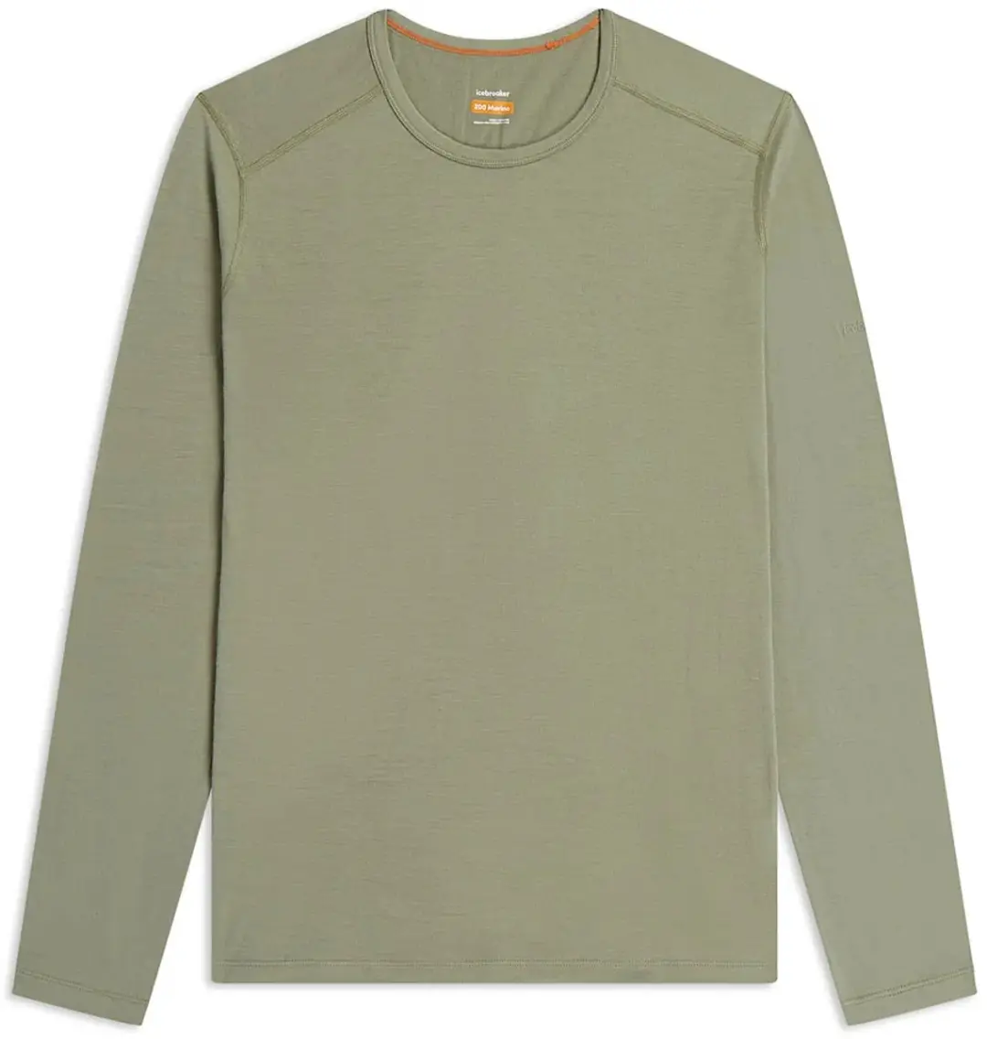 Icebreaker 200 Oasis Lange Mouw T-shirt - Lichen - M - afbeelding 4 van 4
