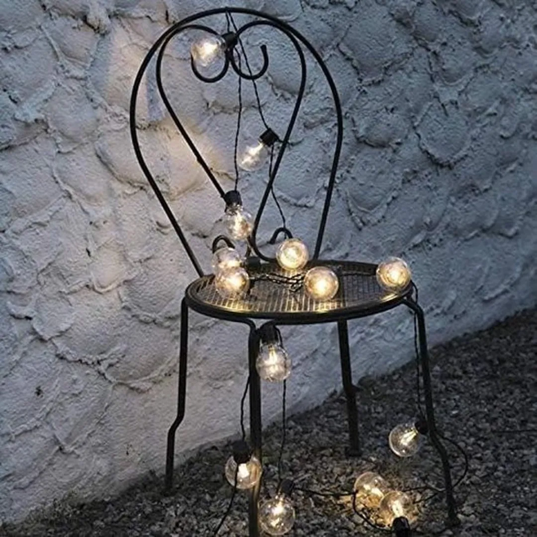 Star Trading LED Lichtketting 16 Lampen - Zwart