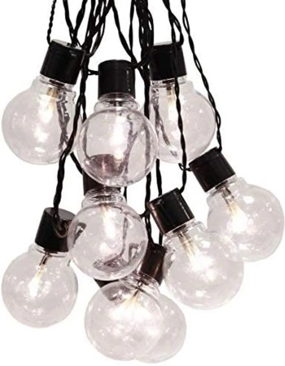 Star Trading LED Lichtketting 16 Lampen - Zwart