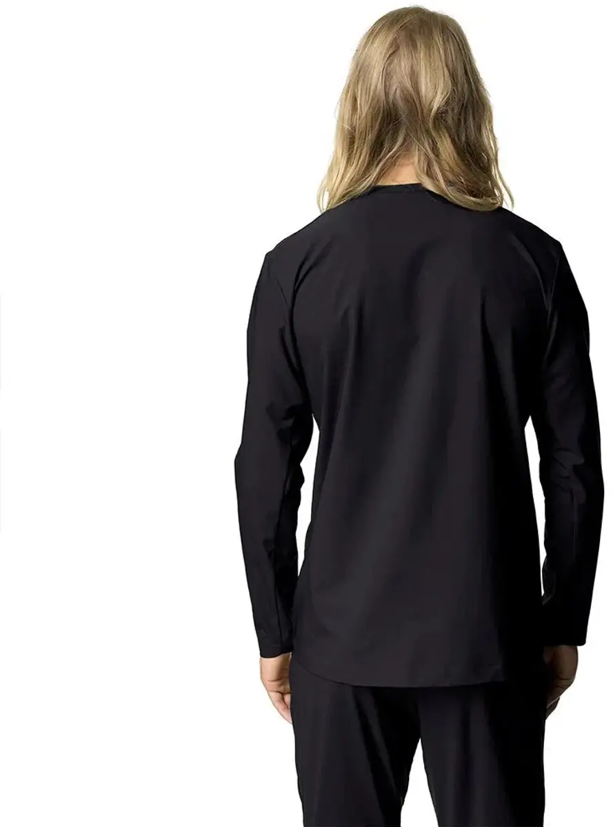 Houdini Cover T-shirt Met Lange Mouwen Zwart M Man