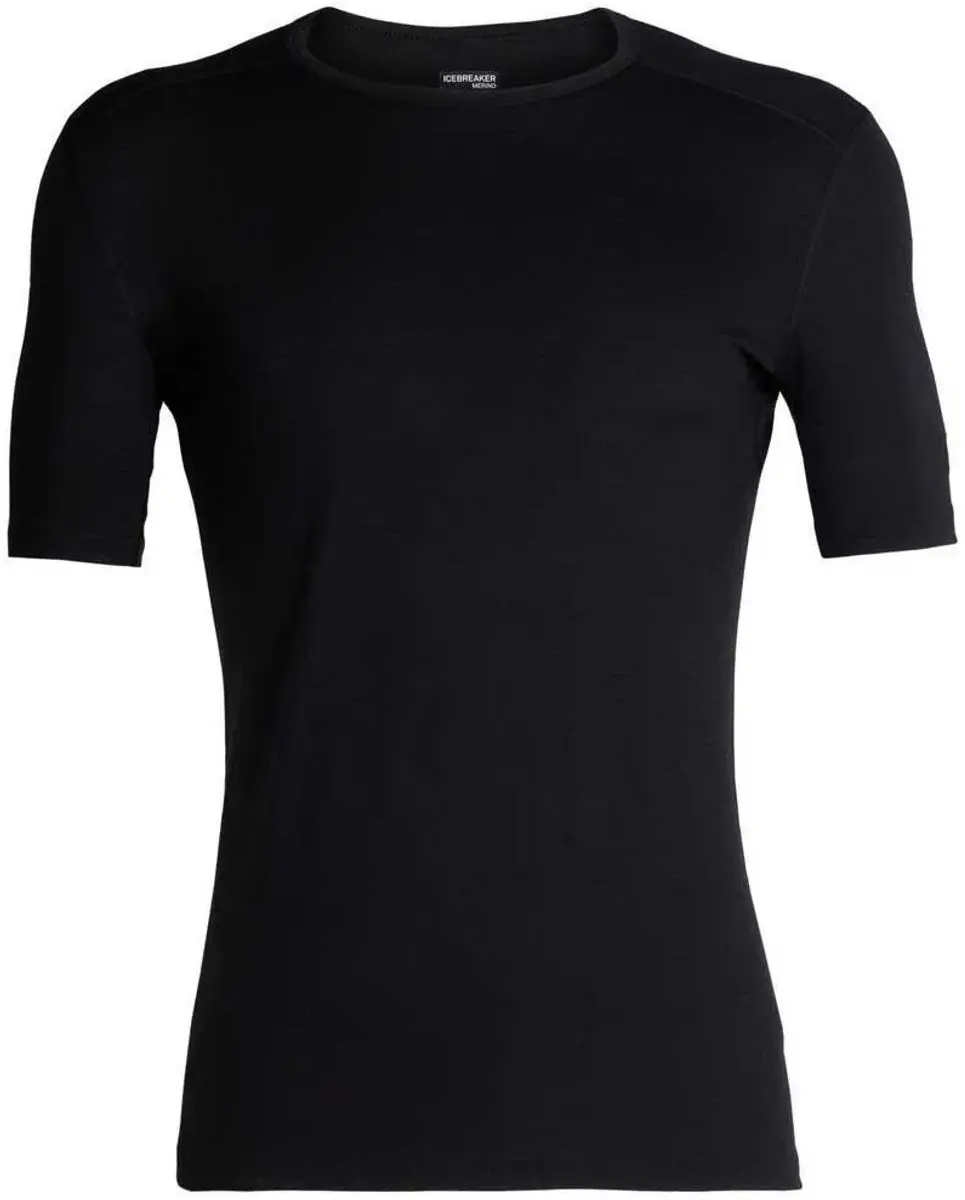 Icebreaker 200 Oasis Heren T-Shirt Korte Mouw - Zwart - M - afbeelding 3 van 6