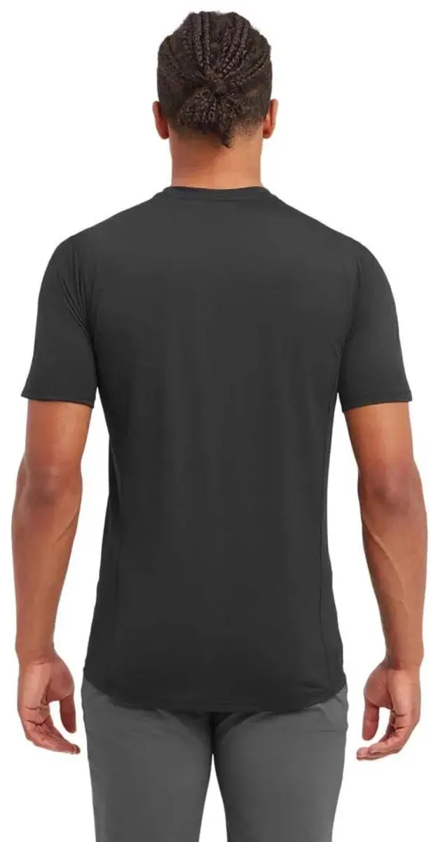 Montane Dart Lite T-shirt Korte Mouwen - Zwart - afbeelding 2 van 4