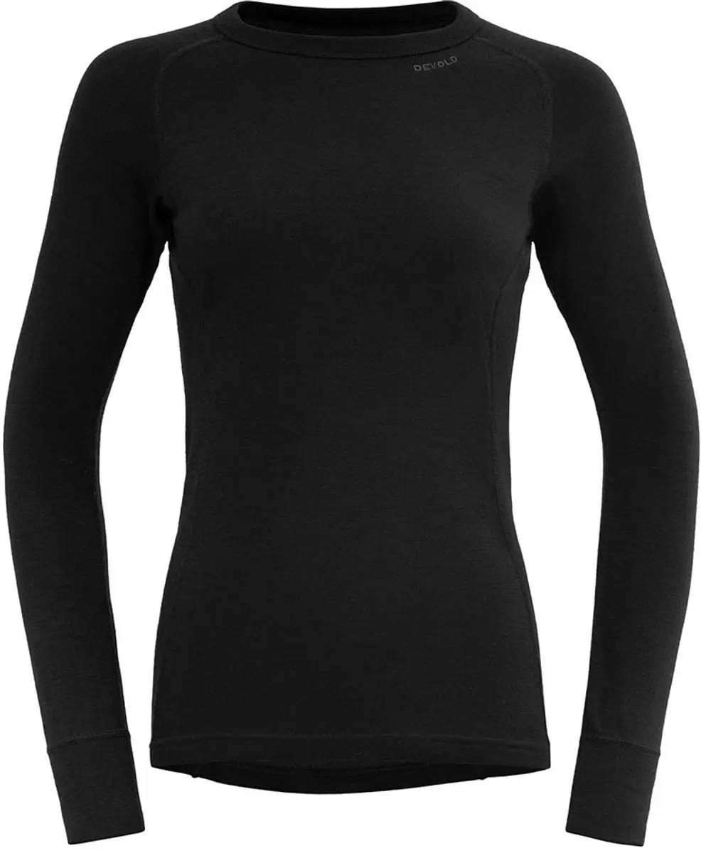 Devold Of Norway Duo Active Merino 205 T-shirt Met Lange Mouwen Zwart XL Vrouw