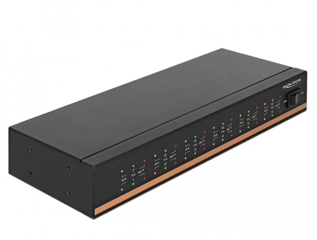 Delock 64070 USB 2.0 naar 12x RS-232 Hub