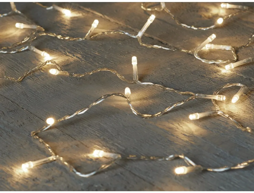 Anna's Collection Kerstverlichting 3x 375cm - 50 Warm Witte LED