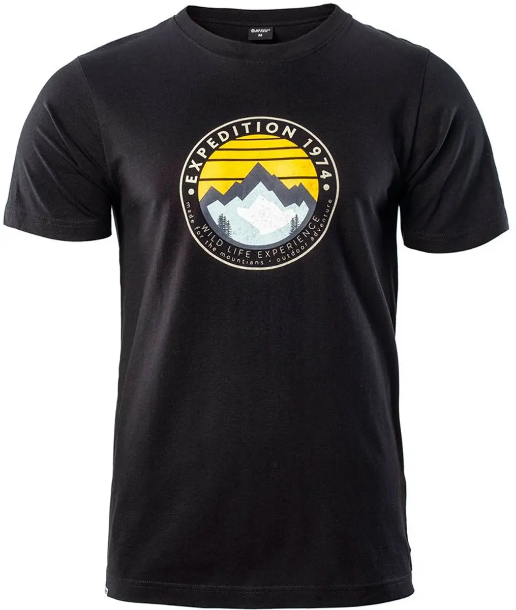 Hi-tec Zergo T-shirt Met Korte Mouwen Zwart XL Man