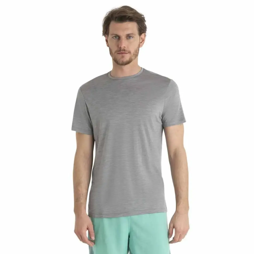 Icebreaker Merino 125 Cool-lite Sphere Iii T-shirt Met Korte Mouwen Grijs 2XL Ma