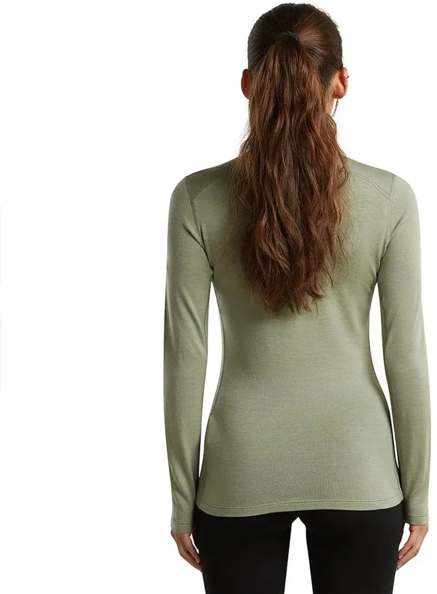 Icebreaker 260 Tech T-shirt Lange Mouw - Groen - L - afbeelding 2 van 4
