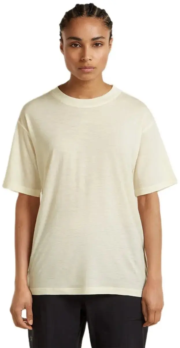 Icebreaker Merino 150 Tech Lite Relaxed T-shirt Met Korte Mouwen Geel L Vrouw