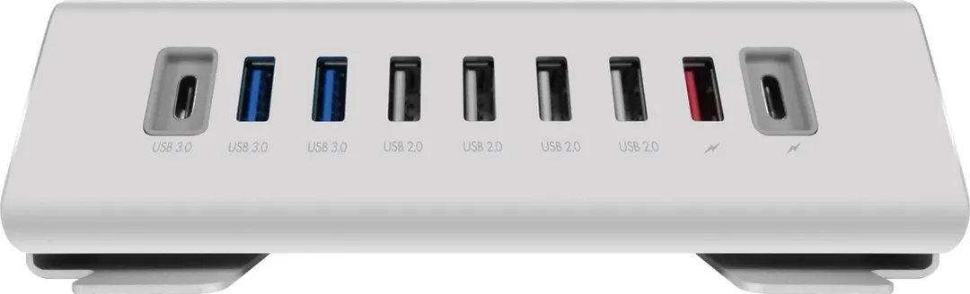 Macally UCTRIHUB9-EU USB-C Hub 9 Poorten