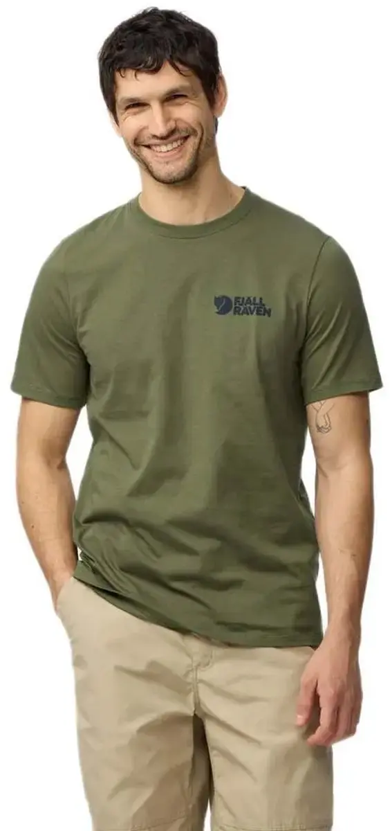 Fjällräven Swedish Forest T-shirt Met Korte Mouwen Groen XL Man